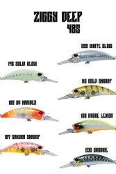 Fujin Ziggy Deep 48S 48mm 4.5gr Maket Balık - Fujin