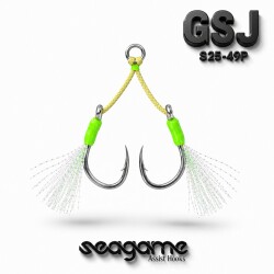 GLOWING SOLID JIGGING GSJ PARALLEL 1P #3/0 - SEAGAME