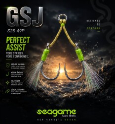 GLOWING SOLID JIGGING GSJ PARALLEL 1P #2/0 - 4