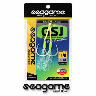 GLOWING SOLID JIGGING GSJ PARALLEL 1P #1/0 - 2