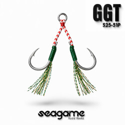 GOLD GREEN TINSEL GGT PARALLEL 2P #11 - SEAGAME