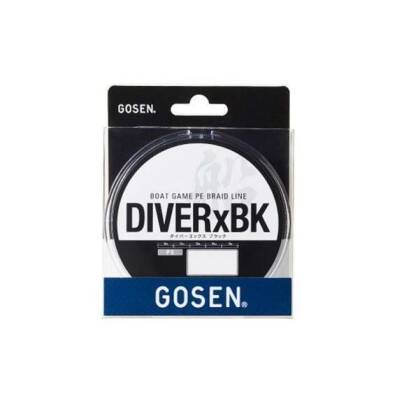Gosen Diver-X BK Bot Game PE 4 Örgü 300mt Black Line - 1