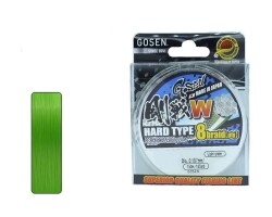 Gosen W8 Hard Type PE 8 Örgü Spin İp Misina 150mt Açık Yeşil - 6