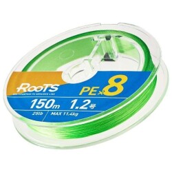 Gosen X8 Roots PE 8 Örgü Spin İp Misina 150mt AYeşil - 2