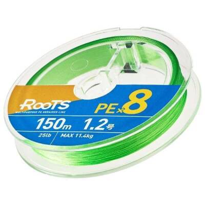 Gosen X8 Roots PE 8 Örgü Spin İp Misina 150mt AYeşil - 2