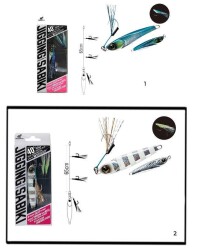 Hayabusa EX 450 Jigging Sabiki 40gr Light Jig Suni Yem - 3