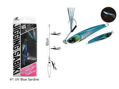 Hayabusa EX 450 Jigging Sabiki 40gr Light Jig Suni Yem - 1