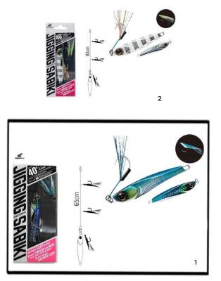 Hayabusa EX 450 Jigging Sabiki 40gr Light Jig Suni Yem - 2