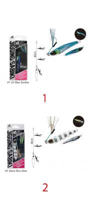 Hayabusa EX 450 Jigging Sabiki 60gr Light Jig Suni Yem - 5