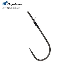Hayabusa FPP HD Straight Güçlendirilmiş Delikli Lüfer İğnesi Black Nikel - 7