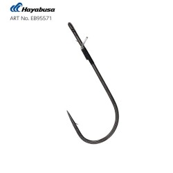 Hayabusa FPP Straight Delikli Lüfer İğnesi Black Nikel - 7