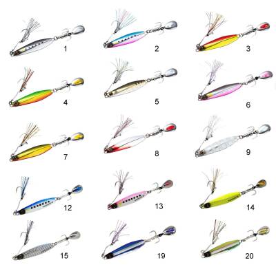 Hayabusa FS 417 Jack Eye Maki Maki 60gr Light Jig Suni Yem - 5