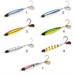 Hayabusa FS 437 Jack Eye Sawara Cast Spin 30gr Light Jig Suni Yem - Hayabusa