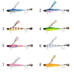 Hayabusa FS 449 Jack Eye Maki Pita Minnow 30gr Light Jig Suni Yem - Hayabusa