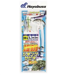 Hayabusa HA 280 Jigging Sabiki 2li Çaparili SET Light Jig Suni Yem - 2