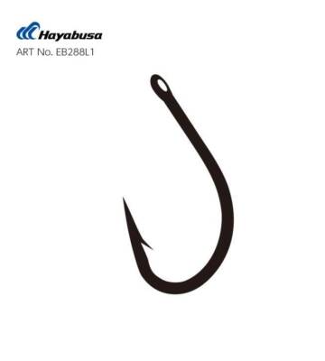 Hayabusa HBIL 288 Sazan İğnesi Dövme Teflon Black 10lu Paket - 2