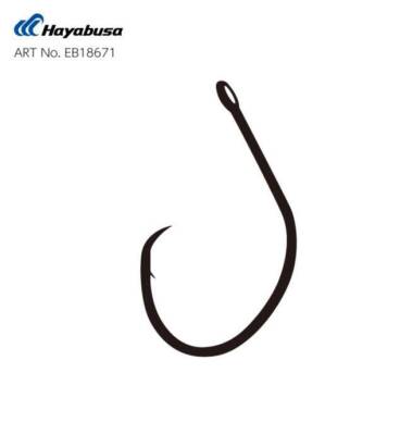 Hayabusa HCRL 186 Circle Delikli Çupra İğnesi Black Nikel - 2