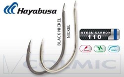 Hayabusa HKAJ 157 Kısa Pala Dövme Olta İğnesi 15li Paket Black Nikel - 2