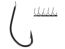 Hayabusa HMRS 171 Kısa Pala Dövme Olta İğnesi 15li Paket Black Nikel - Hayabusa