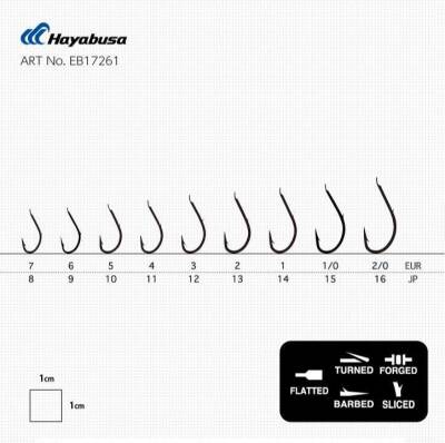 Hayabusa HMRS 172 Tırnaklı Canlı Yem İğnesi 15li Paket Kırmızı - 3