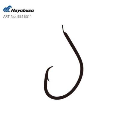 Hayabusa HMUT 183 Circle Dövme Olta İğnesi 15li Paket Nikel - 3