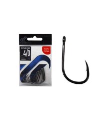 Hayabusa HSOI 230 Delikli Papağan Olta İğnesi 7li Paket Black Nikel - Hayabusa