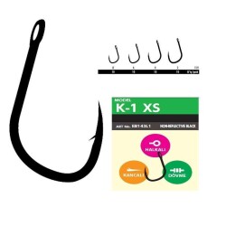 Hayabusa K1 XS Sazan İğnesi Dövme Teflon Black 10lu Paket - Hayabusa
