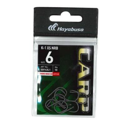 Hayabusa K1 XS Sazan İğnesi Dövme Teflon Black 10lu Paket - 3