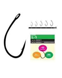 Hayabusa L1 Sazan İğnesi Dövme Teflon Black 10lu Paket - Hayabusa