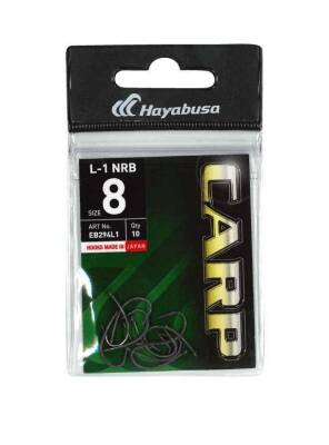 Hayabusa L1 Sazan İğnesi Dövme Teflon Black 10lu Paket - 5