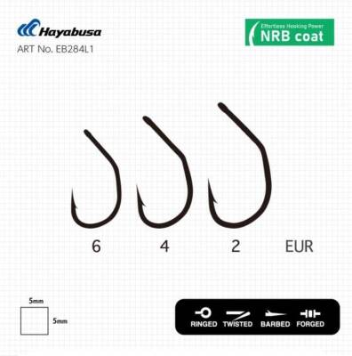 Hayabusa M1 Sazan İğnesi Dövme Teflon Black 10lu Paket - 3