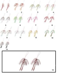 Hayabusa SE 125 Tai Rubber Free Slide Yedek Etekli Assist İğne Set - 7