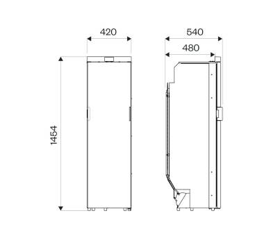 Indel B SLIM 140 Buzdolabı - 5