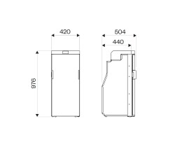 Indel B SLIM 90 Buzdolabı - 4