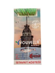 İstavrit Kösteği UV-GLOW Simli Youvella Kartonda 50 Kırmızı İğne 015mm Köstek - 3