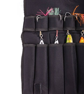 JIG ÇANTASI 10 GÖZ 42x33 CM SİYAH - 2