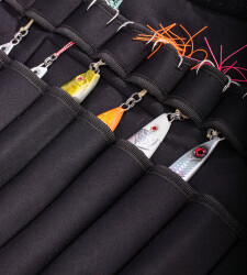 JIG ÇANTASI 10 GÖZ 42x33 CM SİYAH - 3