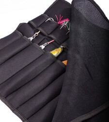 JIG ÇANTASI 10 GÖZ 42x33 CM SİYAH - 4