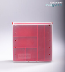 JIGHEAD LRF KUTUSU ÇİFT TARAF EVALI KIRMIZI - 5