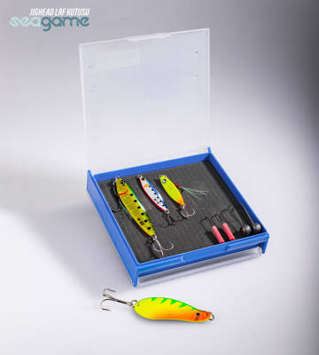 JIGHEAD LRF KUTUSU ÇİFT TARAF EVALI MAVİ - 1