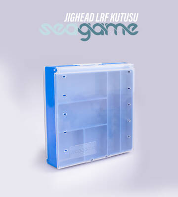 JIGHEAD LRF KUTUSU ÇİFT TARAF EVALI MAVİ - 5