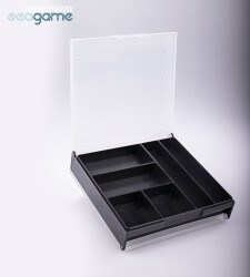 JIGHEAD LRF KUTUSU ÇİFT TARAF EVALI SİYAH - 2