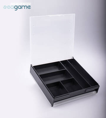 JIGHEAD LRF KUTUSU ÇİFT TARAF EVALI SİYAH - 2