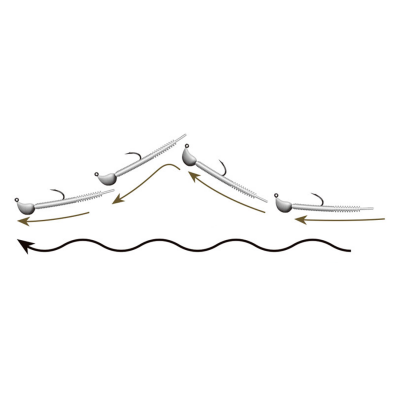 JUNGLEGYM J301 CAROUSEL JIG HEAD 0.6GR (5AD) - 2