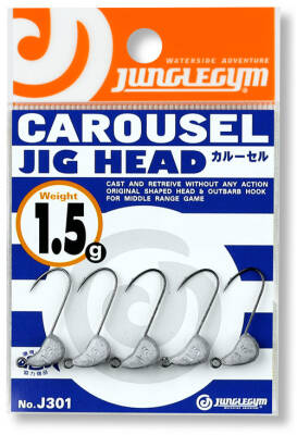 JUNGLEGYM J301 CAROUSEL JIG HEAD 0.6GR (5AD) - 3