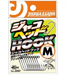 JUNGLEGYM J407-SS #10 JIG HEAD İĞNESİ (10 ADET) - 2