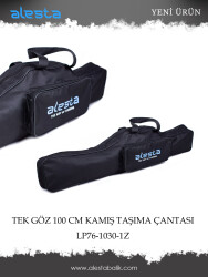 KAMIŞ ÇANTASI 100CM 1 GÖZ SİYAH 1 CEP - YERLİ