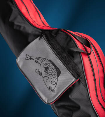 KAMIŞ ÇANTASI 100CM 2 GÖZ KIRMIZI 2 CEP - 3