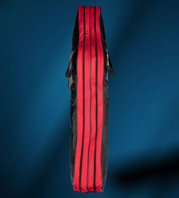 KAMIŞ ÇANTASI 100CM 2 GÖZ KIRMIZI 2 CEP - 2