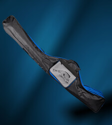 KAMIŞ ÇANTASI 120CM 3 GÖZ MAVİ 2 CEP - YERLİ